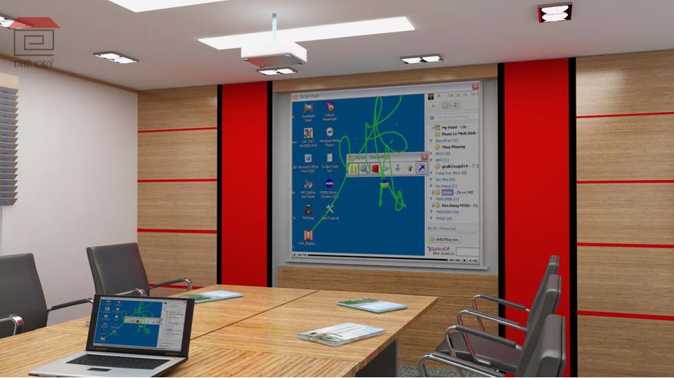 Mẫu văn phòng công ty Tiến Đạt